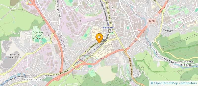 localisation de l'entreprise C42B99  SAINT-ETIENNE