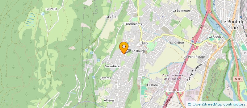 localisation de l'entreprise C4IMPULSE  CLAIX