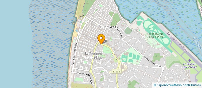 localisation de l'entreprise C4POL à LE TOUQUET-PARIS-PLAGE