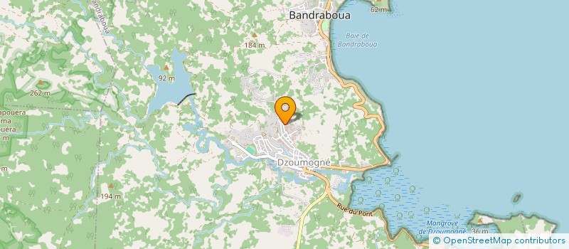 localisation de l'entreprise C4RS LOCATION à BANDRABOUA