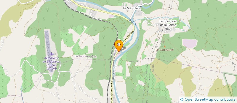 localisation de l'entreprise C4TP  LA TOUR-SUR-ORB