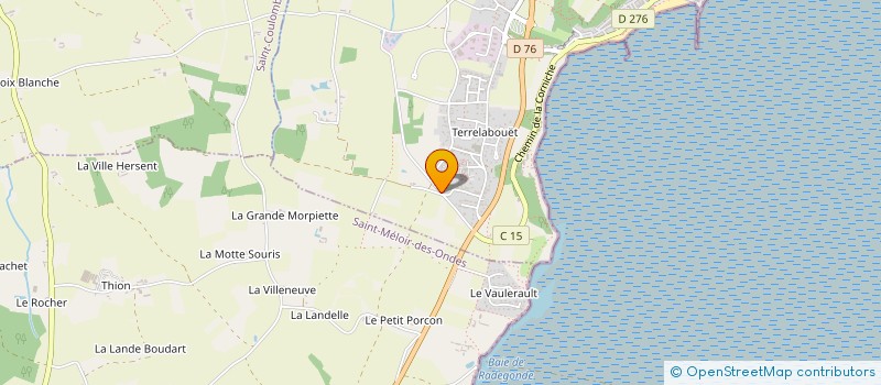 localisation de l'entreprise C4V  CANCALE