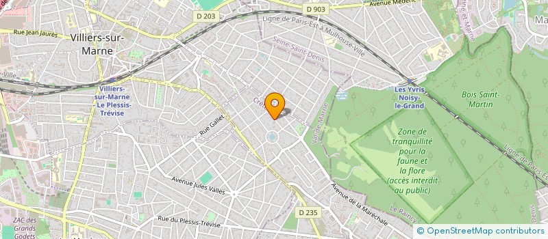 localisation de l'entreprise C5 FINANCE SYSTEMS  LE PLESSIS-TREVISE