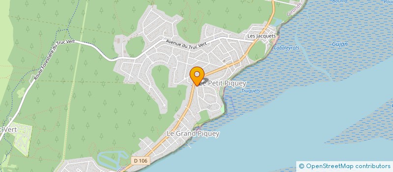localisation de l'entreprise C5F à LEGE-CAP-FERRET