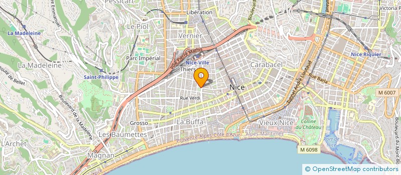 localisation de l'entreprise C7 IMMOBILIER  NICE