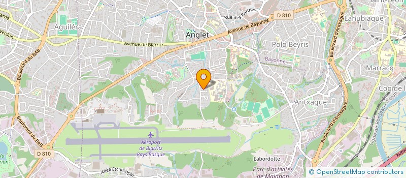 localisation de l'entreprise C7 TAXI  ANGLET