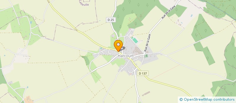 localisation de l'entreprise C7S5 NORMANDIE  HARCOURT