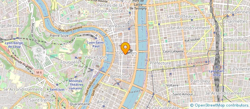 localisation de l'entreprise C8 AUDITION à LYON
