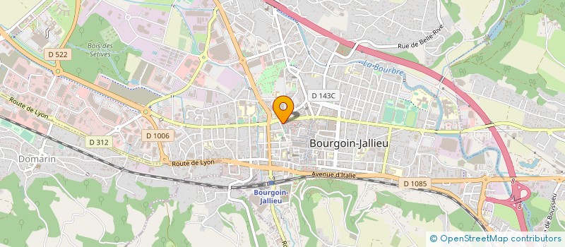 localisation de l'entreprise C9  BOURGOIN-JALLIEU