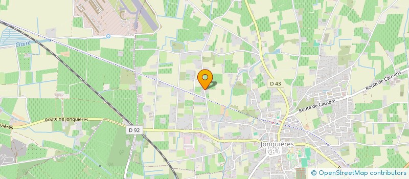 localisation de l'entreprise CA 840406  JONQUIERES