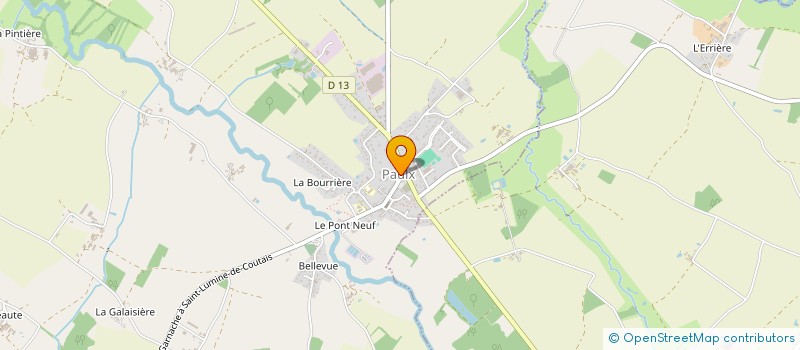 localisation de l'entreprise CA BOUGE A PAULX  PAULX