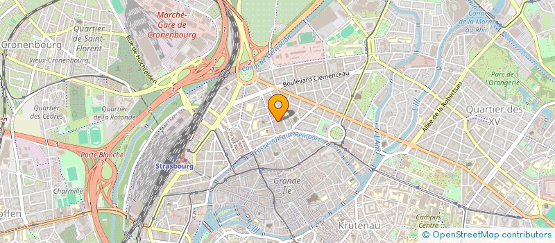 localisation de l'entreprise CA-CALINGO  STRASBOURG