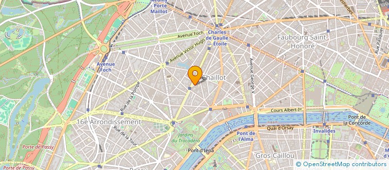 localisation de l'entreprise CA CAPITAL PARTNERS  PARIS