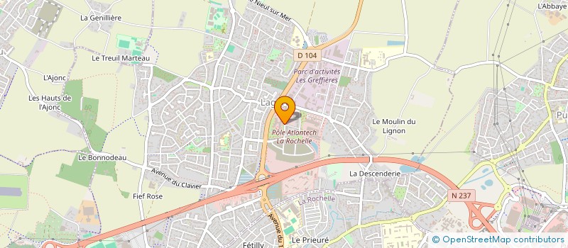 localisation de l'entreprise CA CHARENTE-MARITIME DEUX-SEVRES EXPANSION  LAGORD