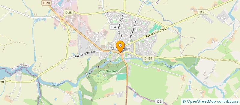 localisation de l'entreprise CA COMMENCE PAR NOUS à MAULEVRIER