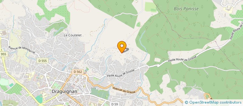 localisation de l'entreprise CA CONSEIL  DRAGUIGNAN