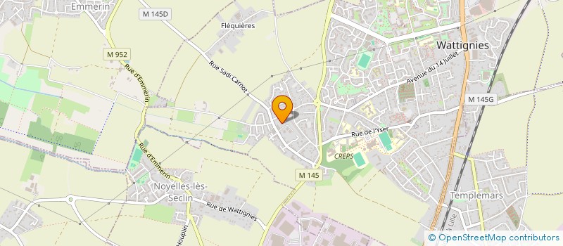 localisation de l'entreprise CA CONSULT  PERENCHIES