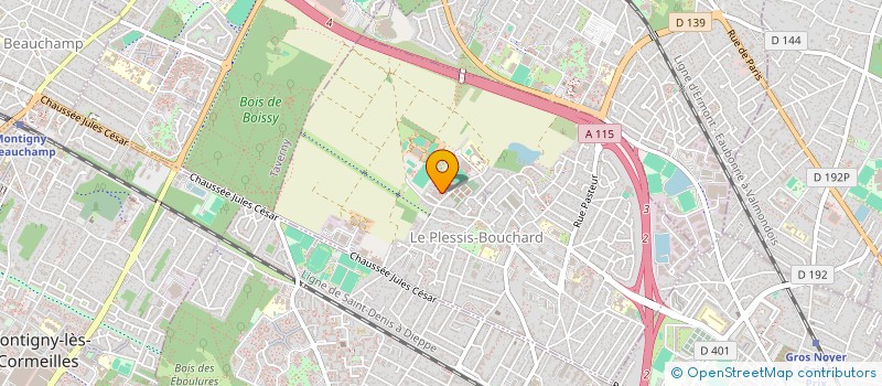 localisation de l'entreprise CA CONSULTING  LE PLESSIS-BOUCHARD