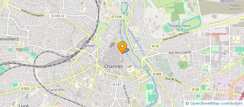 localisation de l'entreprise CA COURT A CHARTRES à CHARTRES