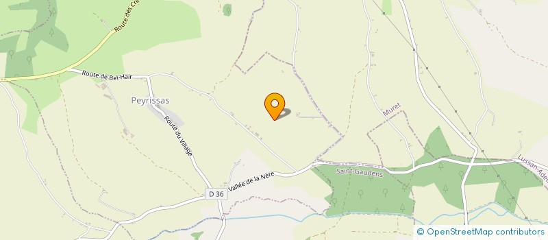 localisation de l'entreprise CA-CY SCI  AURIGNAC