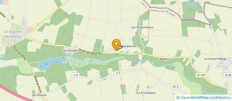 localisation de l'entreprise CA DECAMPE à LE BIGNON MIRABEAU