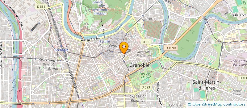 localisation de l'entreprise CA DEMENAGE à GRENOBLE