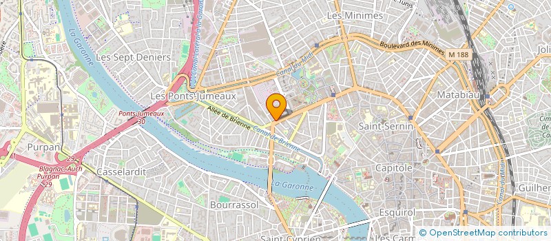 localisation de l'entreprise CA DONNE !  TOULOUSE