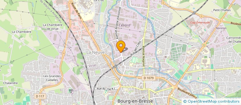 localisation de l'entreprise CA DU BASSIN DE BOURG-EN-BRESSE à BOURG-EN-BRESSE