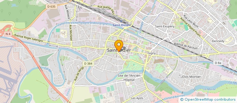 localisation de l'entreprise CA DU GRAND SAINT-DIZIER DER ET VALLEES à SAINT-DIZIER