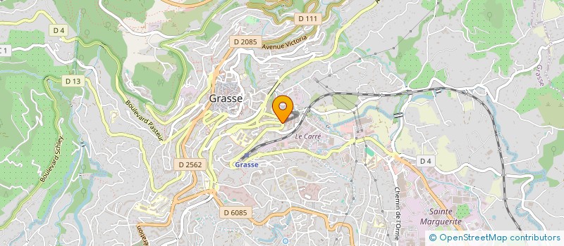 localisation de l'entreprise CA DU PAYS DE GRASSE à GRASSE