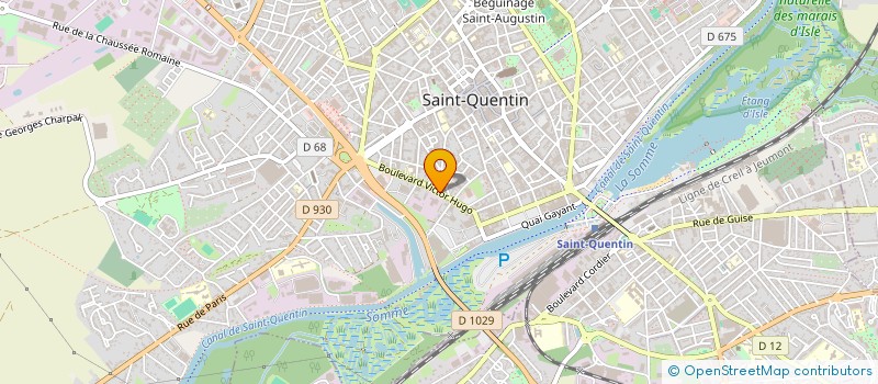 localisation de l'entreprise CA DU SAINT-QUENTINOIS à SAINT-QUENTIN
