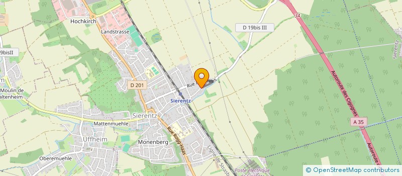 localisation de l'entreprise CA ECO  SIERENTZ