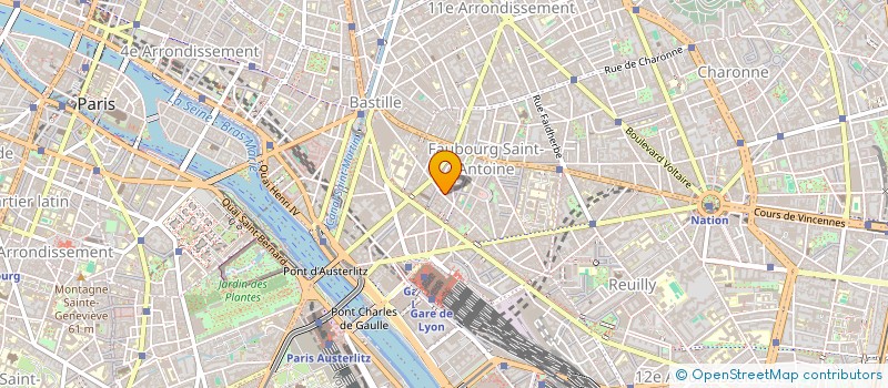 localisation de l'entreprise CA FILMS  PARIS