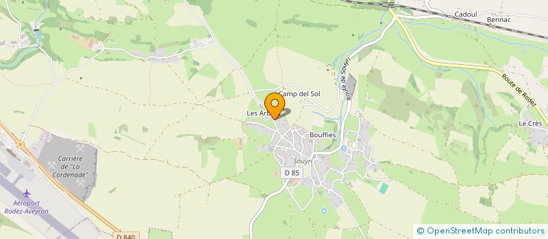 localisation de l'entreprise CA-HEAVEN  SALLES-LA-SOURCE