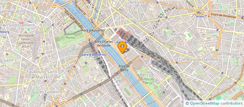 localisation de l'entreprise CA ILE-DE-FRANCE TRANSITIONS  PARIS