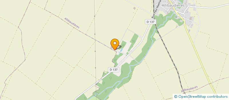 localisation de l'entreprise CA.JU.LO  ALLIBAUDIERES