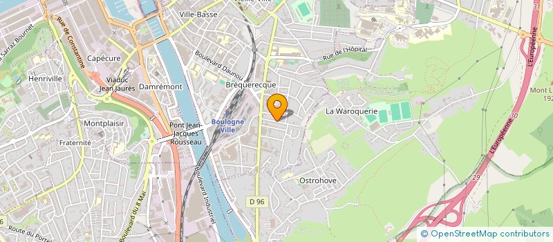localisation de l'entreprise CA & LA - LES AMIS DE SAINTE-BEUVE à BOULOGNE-SUR-MER