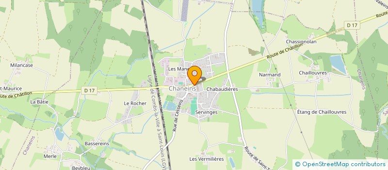 localisation de l'entreprise CA'LADS 1927 à CHANEINS