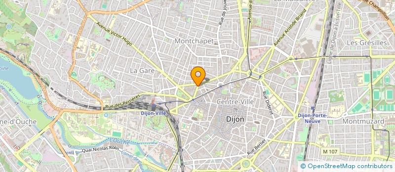 localisation de l'entreprise CA-LAMS  DIJON