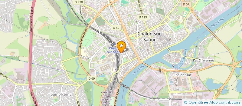 localisation de l'entreprise CA LE GRAND CHALON à CHALON-SUR-SAONE