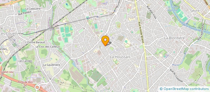 localisation de l'entreprise CA M'BOTTE  REZE