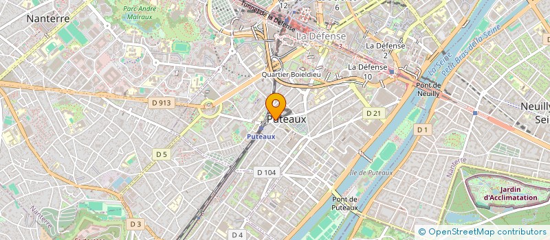 localisation de l'entreprise CA.MAR.GUE INVEST à SURESNES