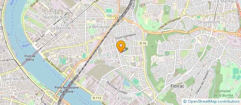 localisation de l'entreprise CA MARCHE POUR JAURES  FLOIRAC