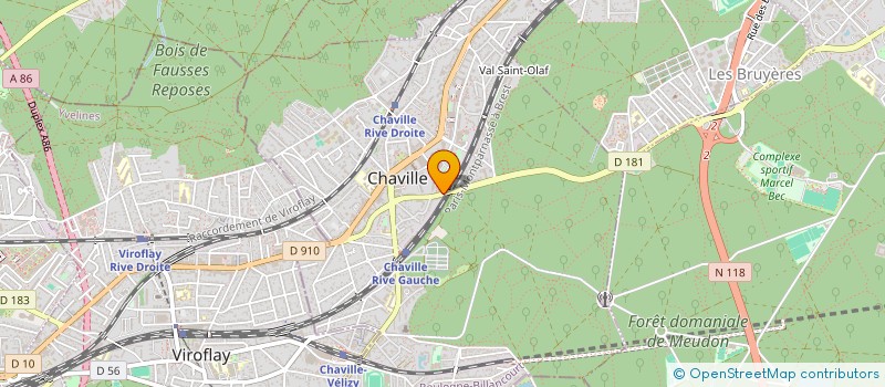 localisation de l'entreprise CA MARCHERA JAMAIS PRODUCTION à CHAVILLE