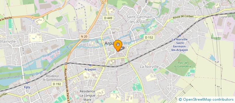 localisation de l'entreprise CA'MELYA à ARPAJON