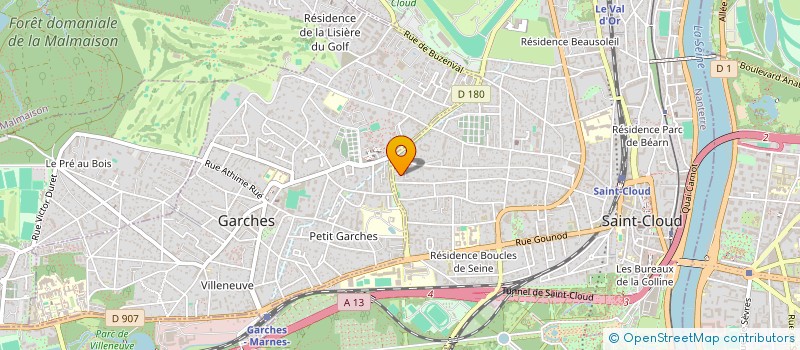 localisation de l'entreprise CA.MO à SAINT-CLOUD