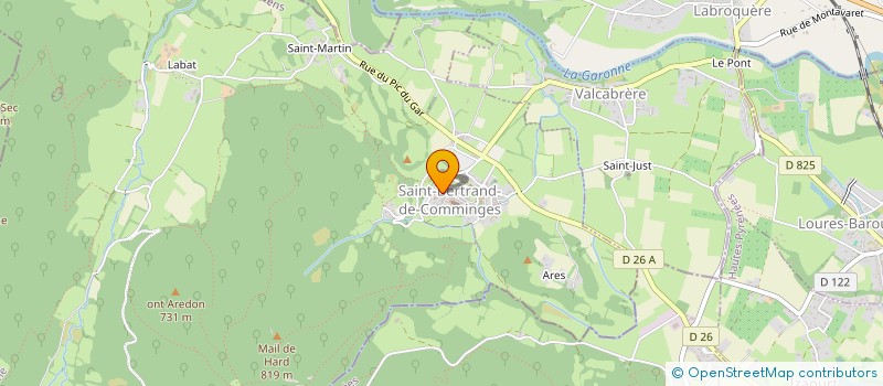 localisation de l'entreprise CA NE S'EST PAS PASSE COMME CA  SAINT-BERTRAND-DE-COMMINGES