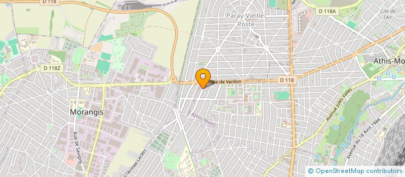 localisation de l'entreprise CA NETTOIE  ATHIS-MONS