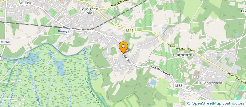 localisation de l'entreprise CA NOUS VA à BOUAYE
