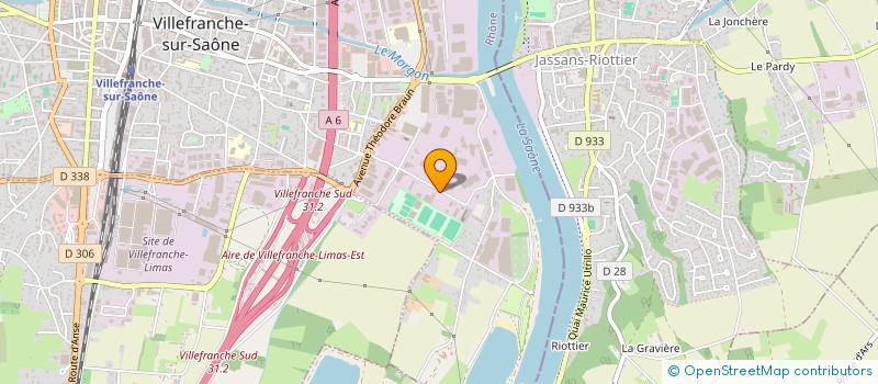 localisation de l'entreprise CA.OR  VILLEFRANCHE-SUR-SAONE